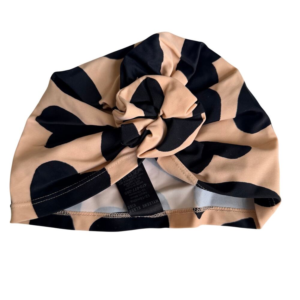 Myleene Klass Kids pink heart print Baby Headwrap Swim 12-18 months